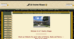 Desktop Screenshot of lilcountryshoppe.com